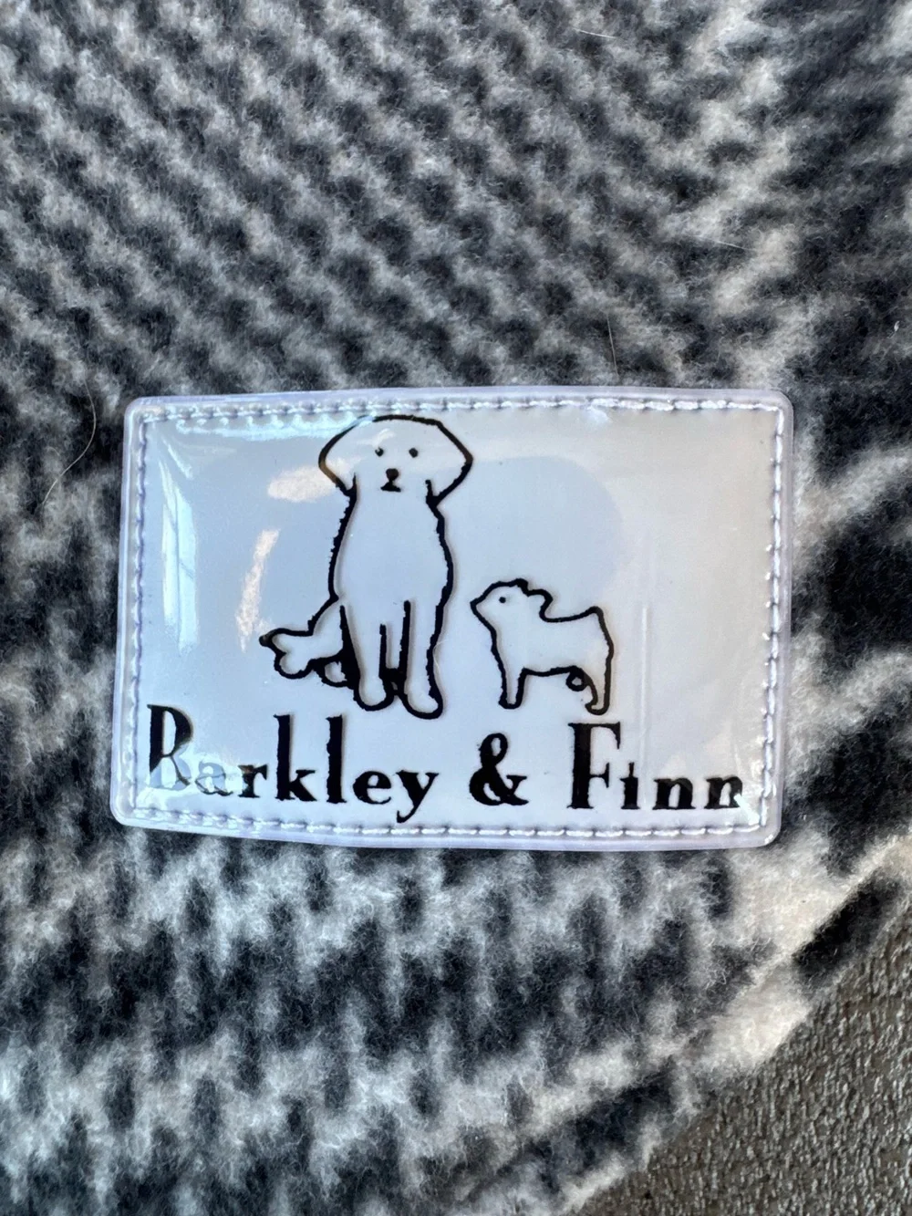 Barkley & Finn Plaid Pet Sherpa Lined Coat Size Large (NWT)